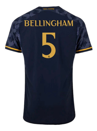 Camiseta Real Madrid Bellingham Visitante #5