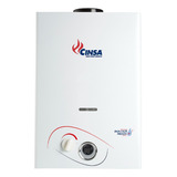 Calentador De Agua A Gas Gn Cinsa Cin-06 B Blanco