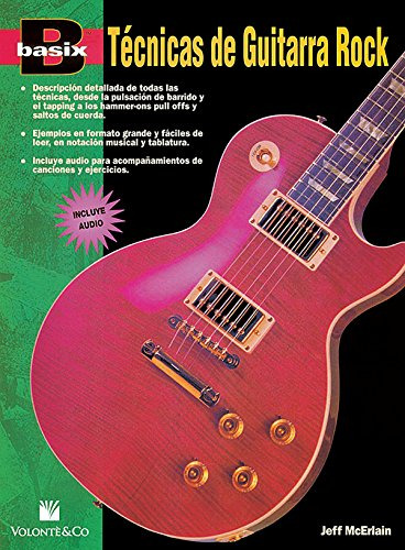 Basix Tecnicas Guit Rock + Cd: Technicas De Guitarra Rock