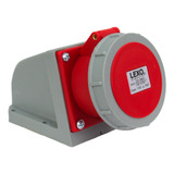 Enchufe Industrial Hembra Sobrepuesta  Ip67  16a 3p+t+n 380v