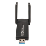 Adaptador Usb Wifi 6 1800 Mbps Antenas De Banda Dupla 3dbi