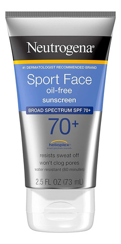 Bloquedor Solar Sports Face 70+ Neutrogena