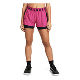 Pantaloneta Mujer Ua Ref.1351981-686 Play Up 2-in-1 Shorts