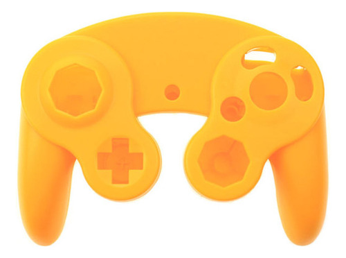 Carcasa Para Control Gamecube Color Solido Amarillo