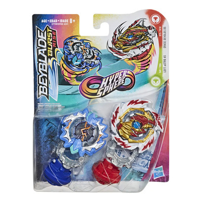 Beyblade Burst Rise Hypersphere Dual Pack Erase Devolos D5 . Color | Meses sin interés