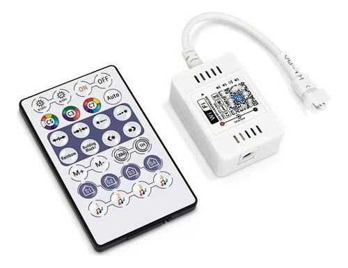 Controladora Pixel Led Rgbw Rf-28 Wifi Audiorritmica App