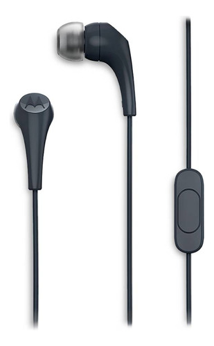 Audífonos Motorola Earbuds 2s Con Micrófono Jack 3.5mm Gris