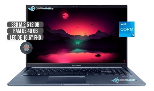 Portatil Asus Intel Core I5 1240p Disco Ssd 512gb + Ram 40gb