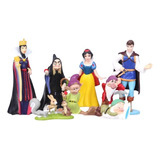 Blancanieves Enanos Y Enemigos Figura Mini Jardín Deco(8uni)