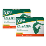 Combo X 2 X Ray Colágeno Vit B12 Vit C Zinc Y Q10 X 60 Comp.