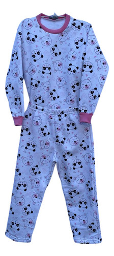Pijama Flanelado Manga Longa Calça Comprida Infantil/adulto