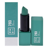 Lápiz Labial 3ina 793 Verde Turquesa Con Acabado Mate Y Bril