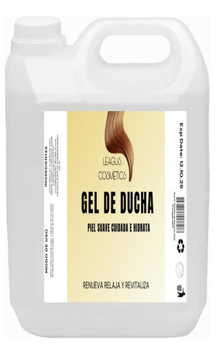 Gel De Ducha Hidratante Suavisante  Neutro 5 Litros 