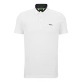 Playera Polo Para Hombre Boss Slim Fit Casual En Piqué