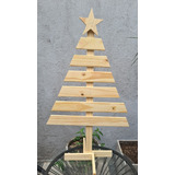 Arbolito Arbol Navidad Exhibidor 6 Ramas Madera 1 Mt A