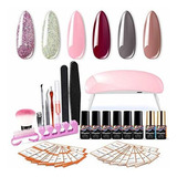 Esmalte De Uñas - Maphie Gel Nail Starter Kit Con Luz Para U