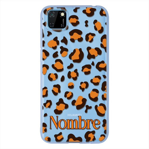 Funda Huawei Animal Print Personalizada Con Tu Nombre