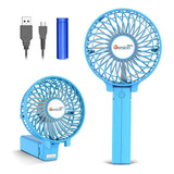 Mini Ventilador Portátil De Viaje Recargable Versiontech