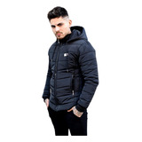 Campera De Hombre Inflable Forrado Con Polar Térmico