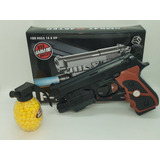 Pistola Balines Airsoft Beretta Con Laser +500 Balines P779b