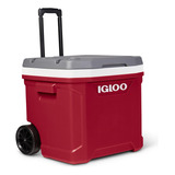 Cooler Con Ruedas Latitude 57 Litros Rojo Igloo