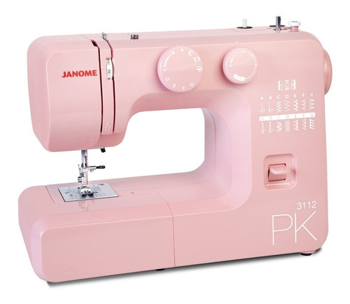 Janome 3112 Pink + Tijera Maxmark