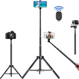 Stick Selfie Tripode Palo Largo Selfie Extensible De Ul...