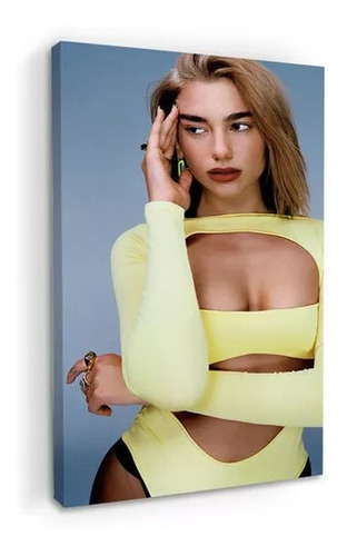 Cuadro Canvas Personalizado 35x50cm  Dua Lipa Future