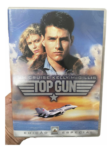 Dvd Duplo Top Gun Ases Indomáveis Tom Cruise Capa De Luva 