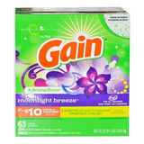 Detergente En Polvo Gain 2.65 Kg Aroma Boost 69 Cargas