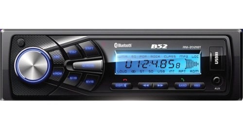 Estereo Digital B-52 Rm-2021 Bluetooth Mp3 Usb 4x52w