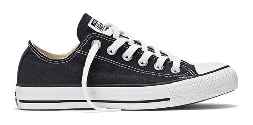 Converse Baja De Lona Negra All Star Chuck Taylor 157196c