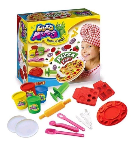 Juego De Masa Para Niños Duravit Set Pizza Party 725