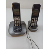 Telefone Panasonic Sem Fio Kx-tg6421lbt C/ Ramal