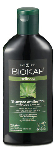  Biokap - Shampoo Anti-caspa (seca O Grasa) Con Agave 200ml