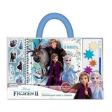 Maletin Frozen 2 Con Stickers Y Acuarelas Dfz07885 Tapimovil