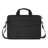 Bolso De Notebooks De Hasta 17  Acolchado Black Pack Edition