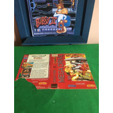 Mega Drive Street Fighter 2 Encarte Original