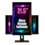 Monitor Aoc Series 22p1e Lcd 21,5 Ajuste De Altura, Rotação