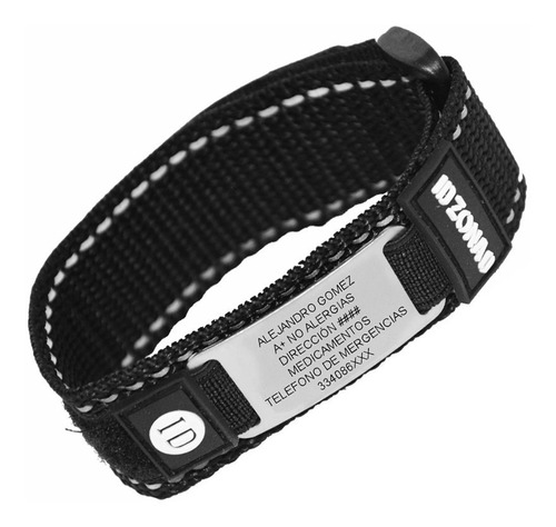 Pulsera De Identificación Personal Deportes Id