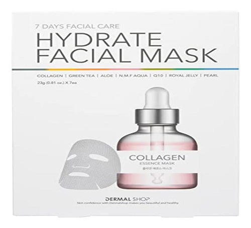 Dermal Shop Mascarilla Facial Hidratante - 7 Mscaras Para Us