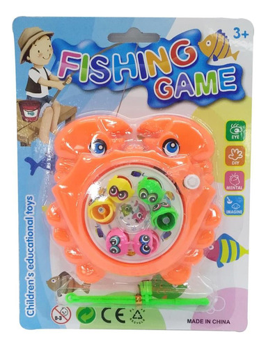 Juego De Pesca Pescamagic Chico A Cuerda Elefante Infantil