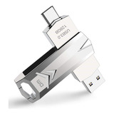 Memoria Usb 3.0 Tipo C Dm 256gb 100% Real Color Gris