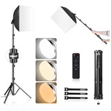 Emart Kit De Iluminacin Softbox, Caja Suave De 16 X 16 Pulga