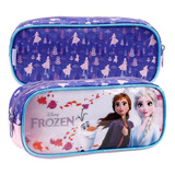 Estojo Escolar Frozen Bolsa Infantil Menina Simples Disney