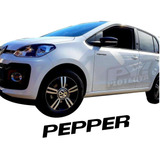 Calcos Pepper De Puerta Volkswagen Vw Up - Ploteoya