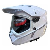 Casco Spartan Wolf Multiproposito Blanco