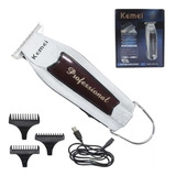 Combo Kemei Barberia Patillera Detailer + Shaver Andis Simil