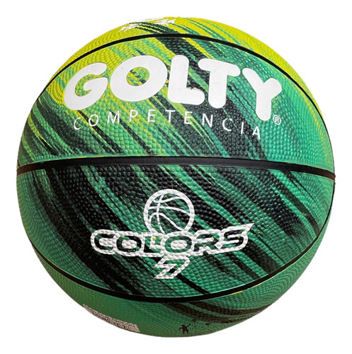 Balón Golty Baloncesto Basket #7 Competencia Colors