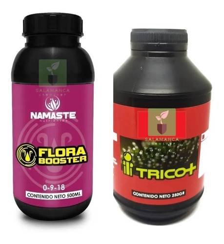 Kit Grandes Namaste Flora Booster 500 Cc + Trico+ 250gr